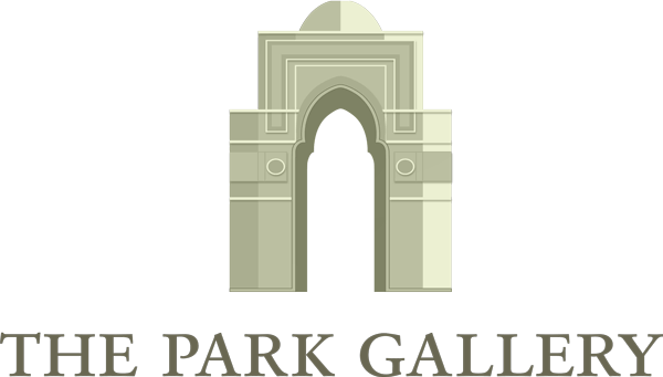 The logo of The Park Gallery, an Arch